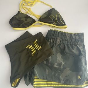 Hurley Reversible 3 set swimsuit